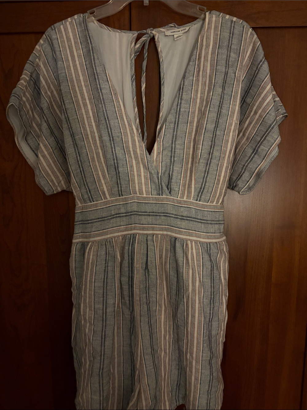 Womens striped Romper